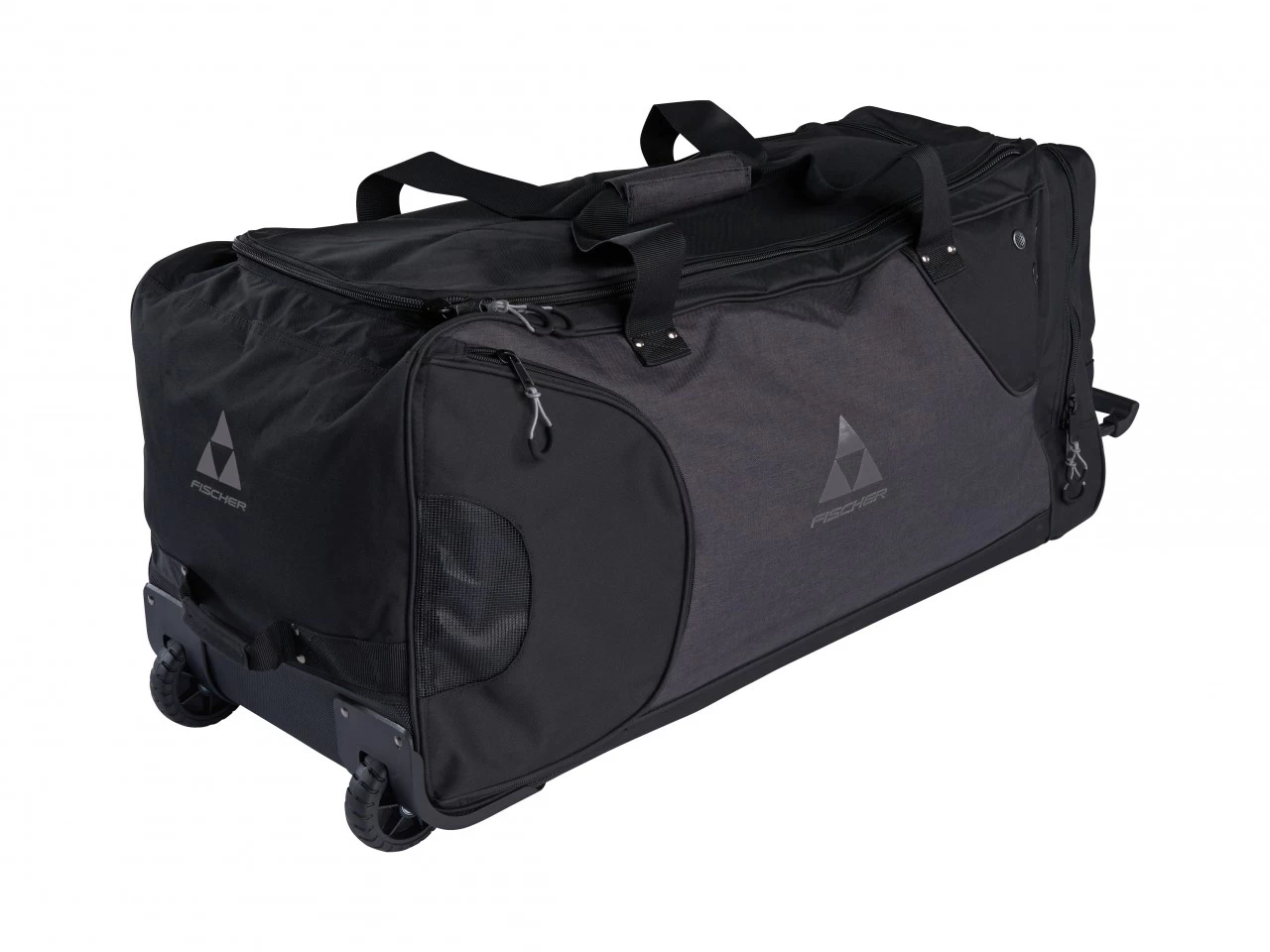 Fischer Rollentasche Pro Senior Schwarz/chrome 1 Fischer Rollentasche Pro Senior Schwarz/chrome