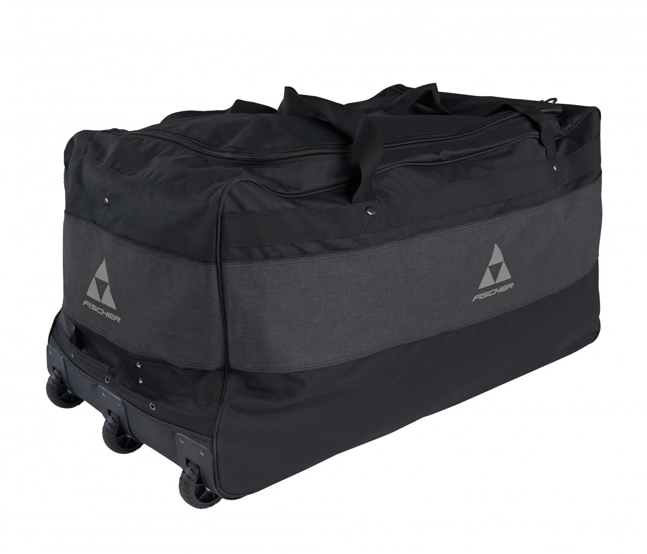 Fischer Torwart Rollentasche Pro Junior Schwarz/chrome 1 Fischer Torwart Rollentasche Pro Junior Schwarz/chrome
